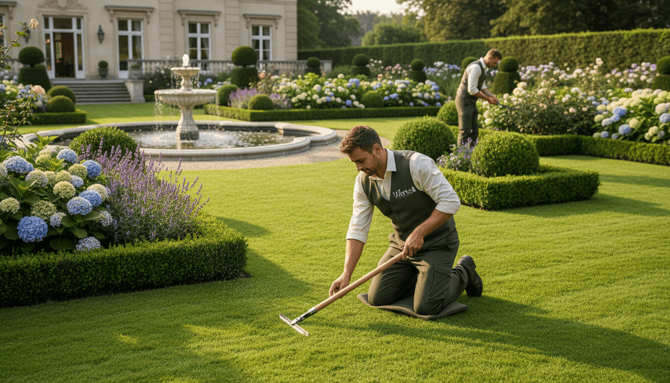 Rasenkante schneiden in Bielefeld - Professioneller Gartenservice