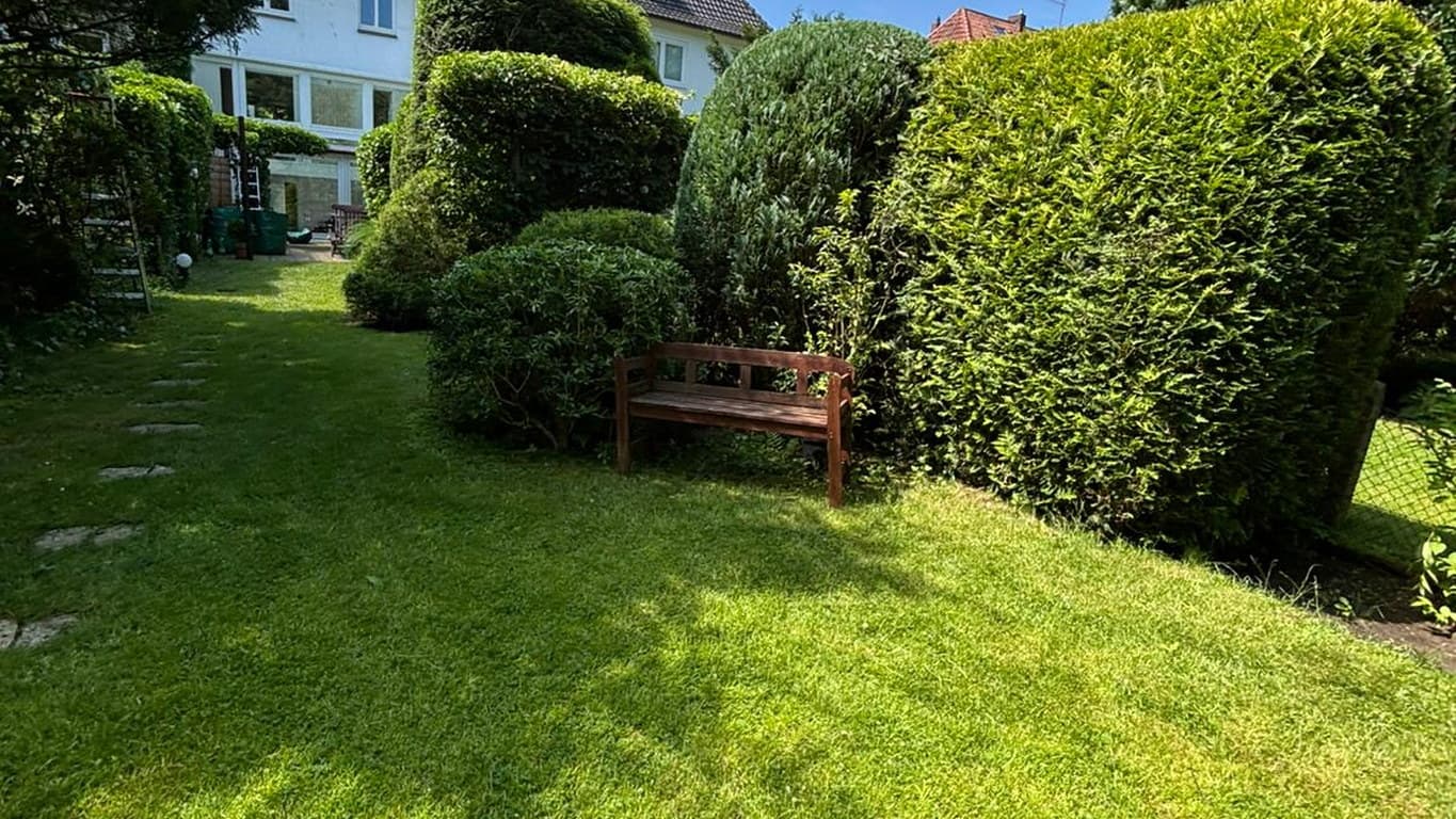 Rasenmähen mit Aufsitzmäher