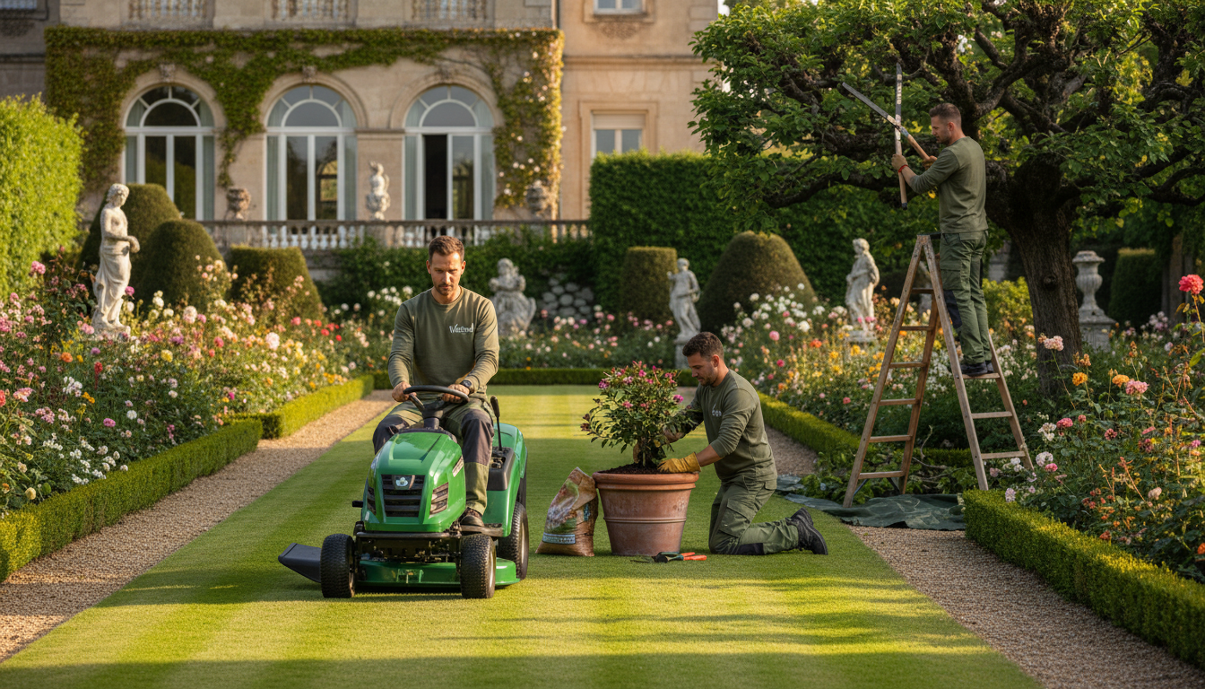 Wertvoll Team - Professionelle Gartenpflege und Hausmeisterservice